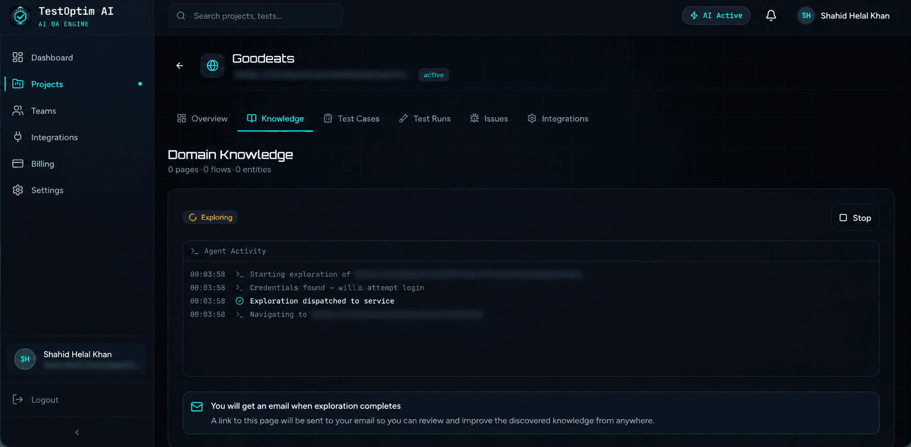 AI exploring and mapping your application